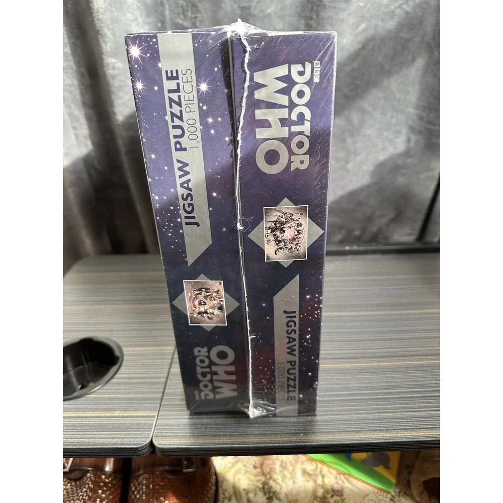 Doctor Who Sealed Vintage Lot Of 2 1000 Piece‎ Puzzles — VERY RARE- BRAND NEW
